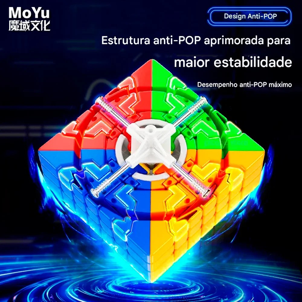 Cubo Mágico 7x7 Meilong V2 Magnético