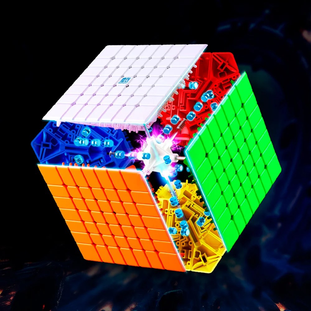Cubo Mágico 7x7 Meilong V2 Magnético